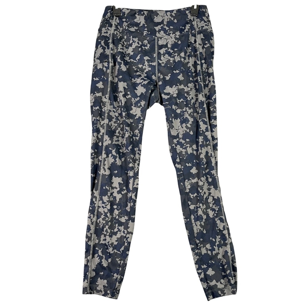 Orvis‎ Camo Leggings Womens M Blue Outdoor Activewear Stretch Hiking Yoga Pants